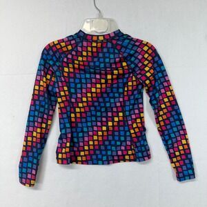 Lands' End Multicolor Swim Top